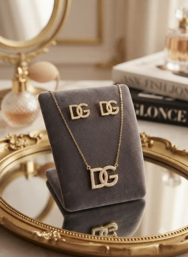 Gold DG Jewelry Set – Jewelry Watches