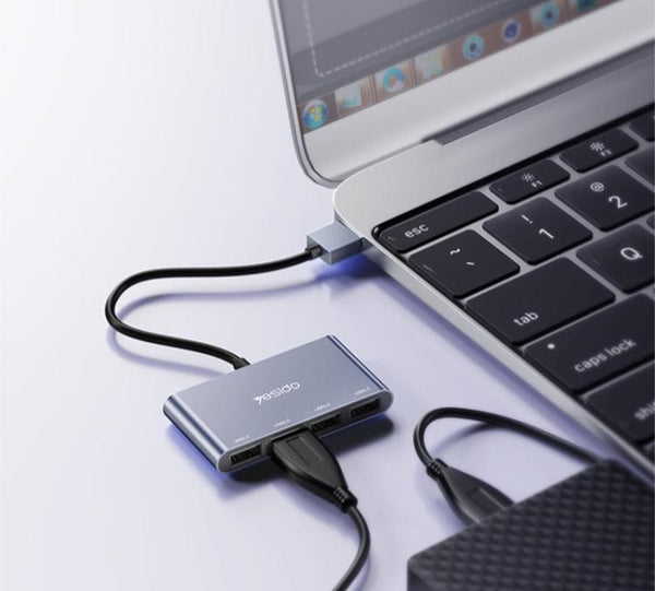 4-in-1 USB Multifunction Hub Adapter – Charging Docks