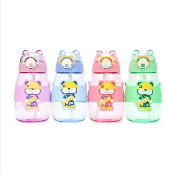 Bear Cartoon Water Bottle – Plush Soft Toys