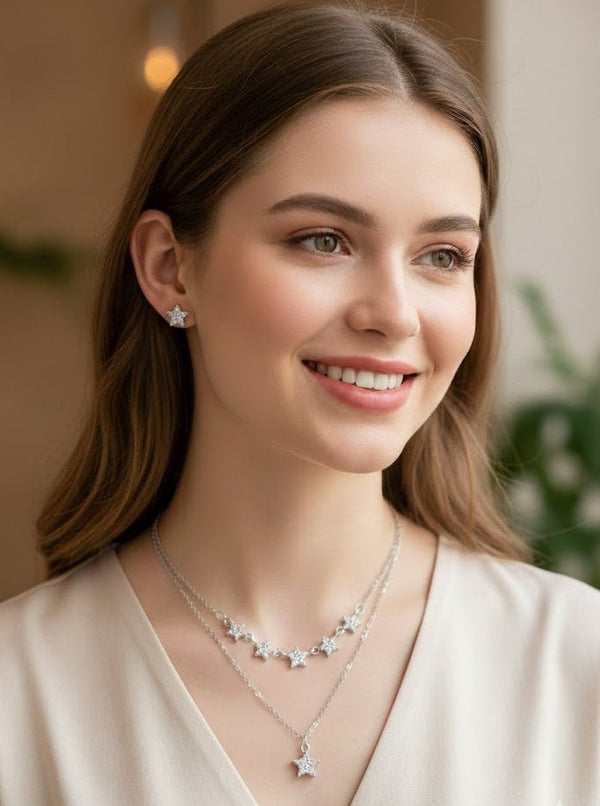 Celestial Star Layered Jewelry Set – Jewelry Watches