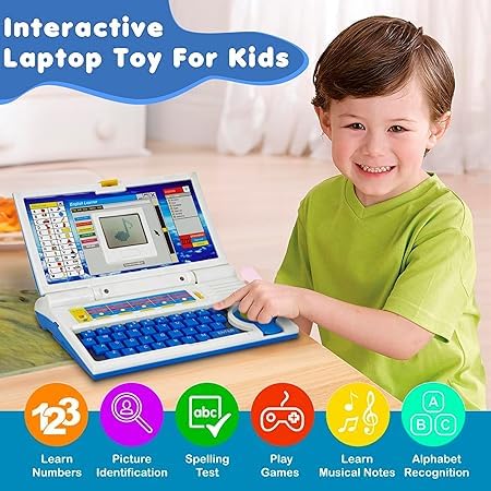 Kids English Learning Laptop – Kids & Baby