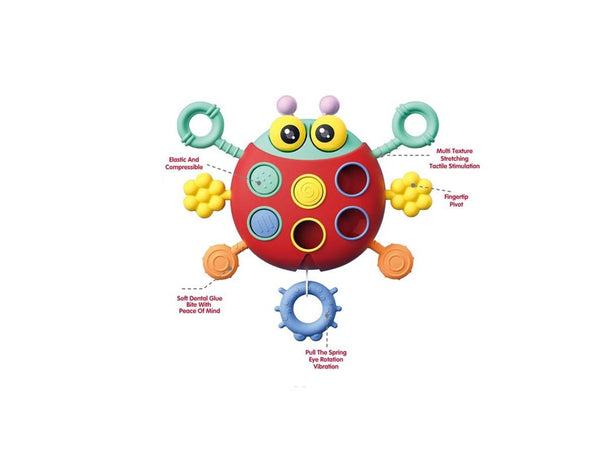 Ladybug Pull Toy – Pretend Play Toys