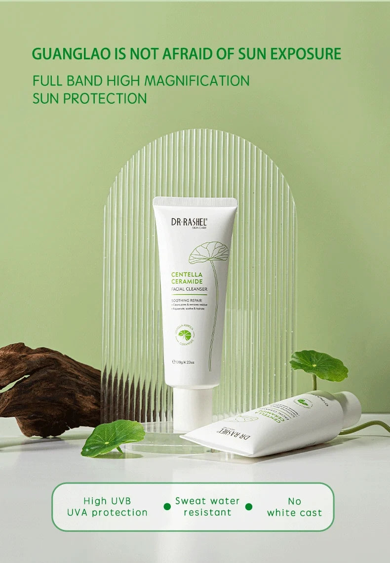 DR. RASHEL Centella Ceramide Sunscreen SPF50 – Skincare Face Care