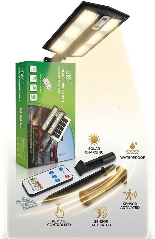 Solar LED Sensor Light – Lighting Torches