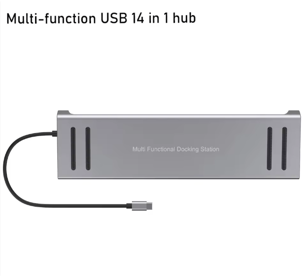 14-in-1 USB-C Docking Station – Charging Docks