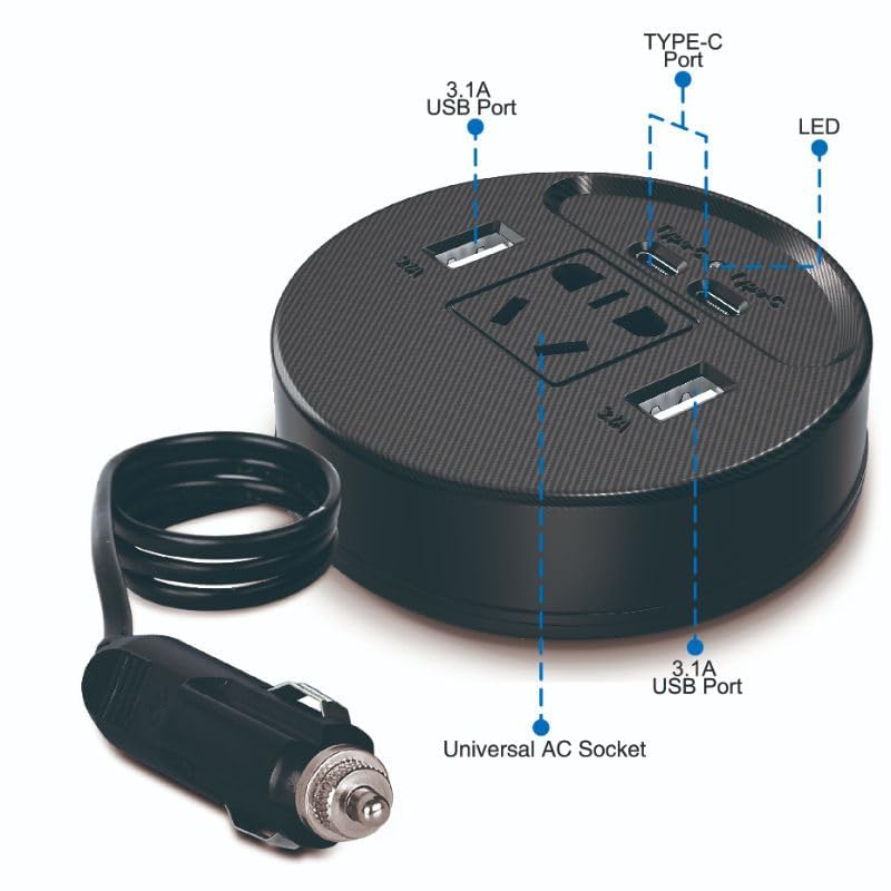 150W Car Power Inverter – Car Power Electronics