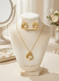 Welady Gold Jewelry Set