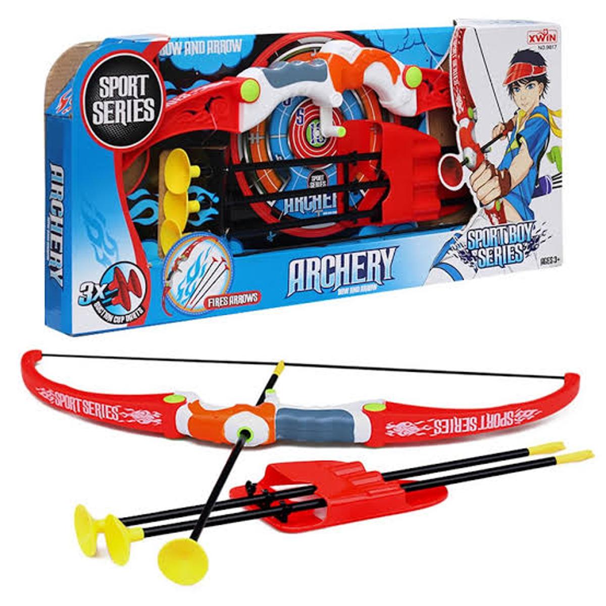 Archery Set for Kids Safe Bow & Arrow Toy with Target