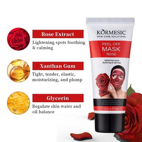 Kormesic Rose Peel Mask – Skincare Face Care