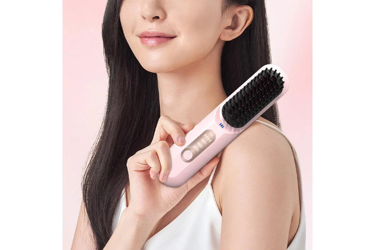 SmoothGlow Hair Straightening Comb – Hair Care Styling