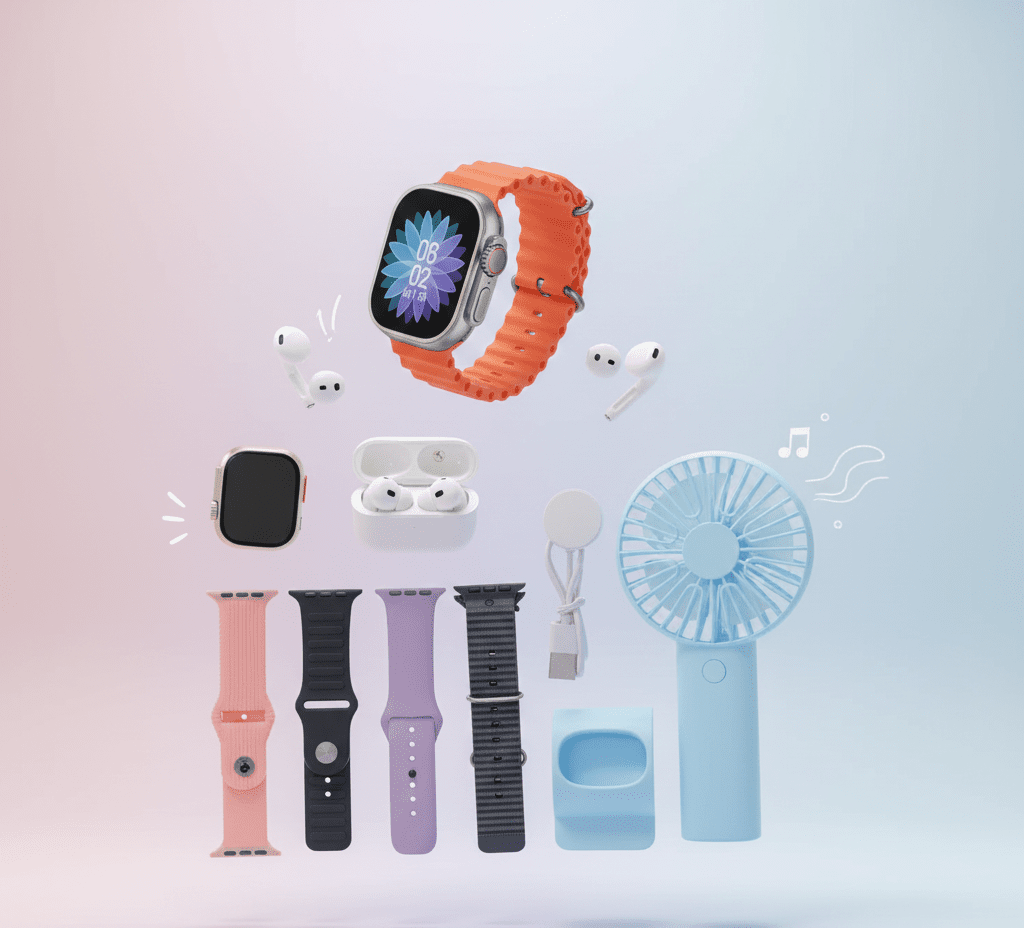 3-in-1 Smart Watch Set – Smart Wearables