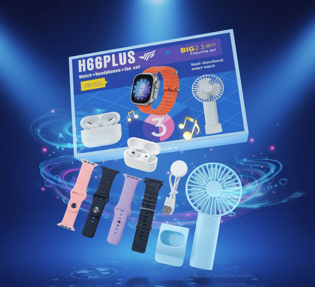 3-in-1 Smart Watch Set – Smart Wearables