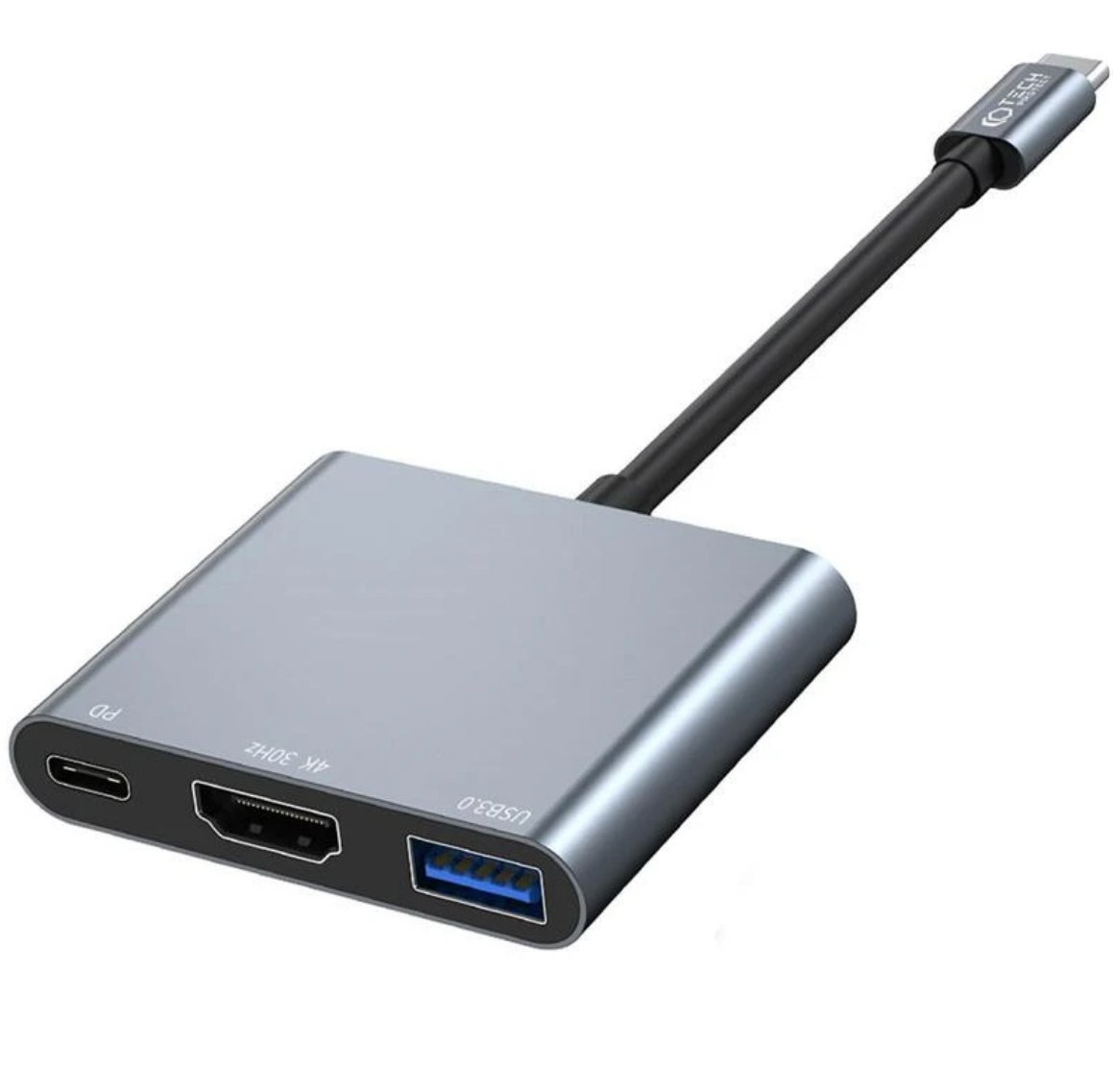 3-in-1 USB-C Multi-port Hub – Charging Docks