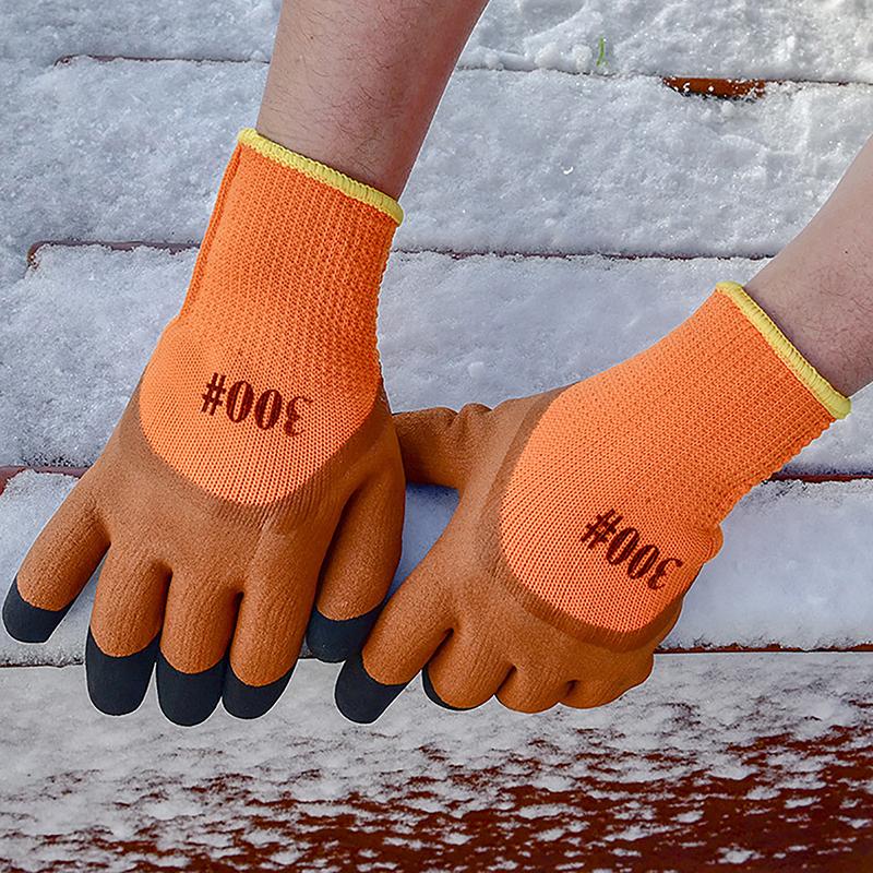 300# Latex-Coated Work Gloves – Home & Kitchen
