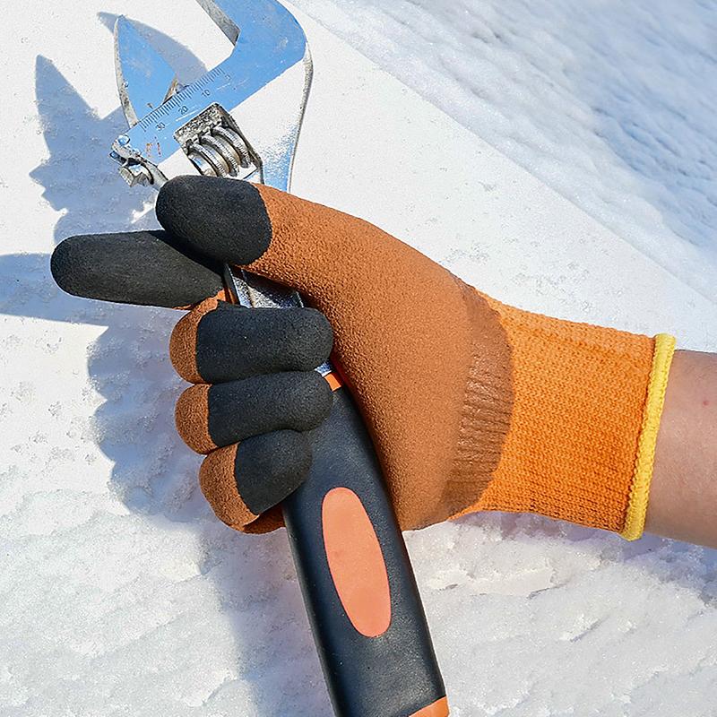 300# Latex-Coated Work Gloves – Home & Kitchen