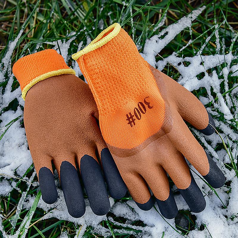 300# Latex-Coated Work Gloves – Home & Kitchen