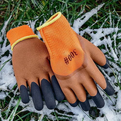 300# Latex-Coated Work Gloves – Home & Kitchen