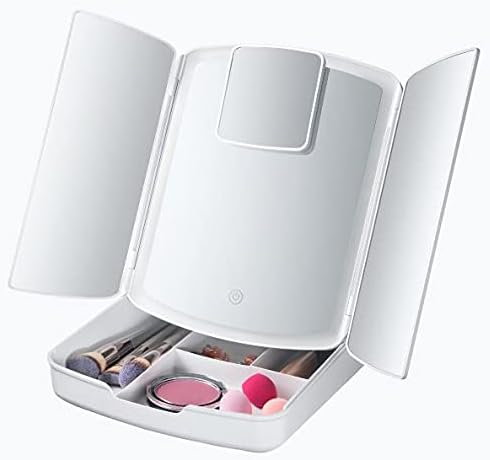 My FoldAway Lighted Makeup Mirror – Makeup Cosmetics