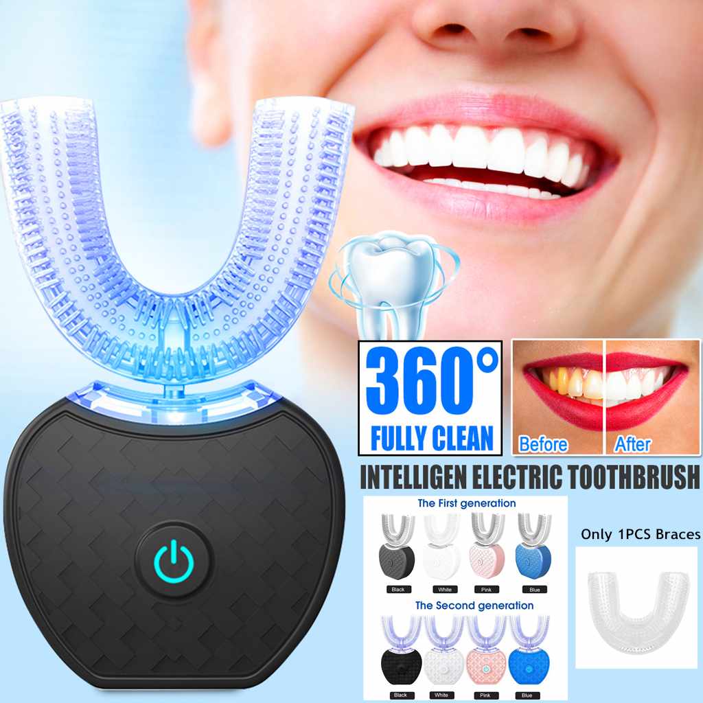 360 Degrees Intelligent Automatic Electric Toothbrush Waterproof