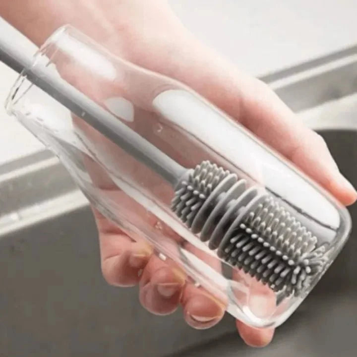 360° Flex Silicone Bottle Cleaner – Tea Coffee Drinkware