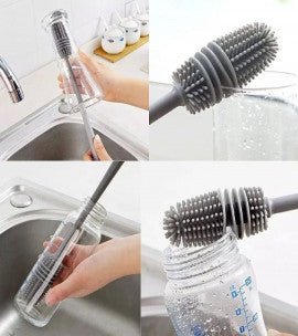 360° Flex Silicone Bottle Cleaner – Tea Coffee Drinkware