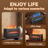 Ultrasonic Flame Humidifier – Humidifiers Air Fans