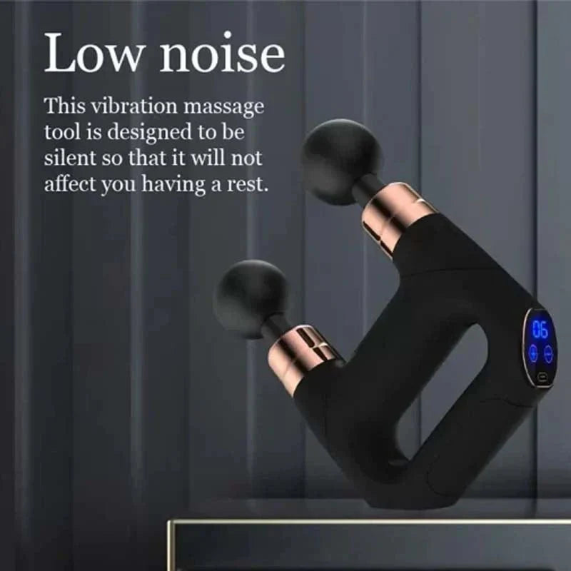 4 Heads Rechargeable Massage Gun – Massage Recovery