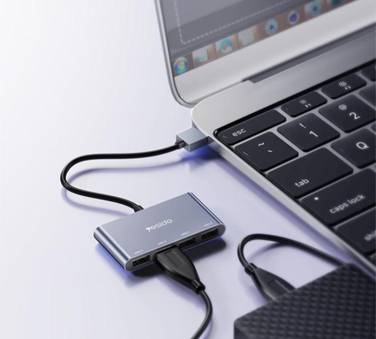 4-in-1 USB Multifunction Hub Adapter – Charging Docks