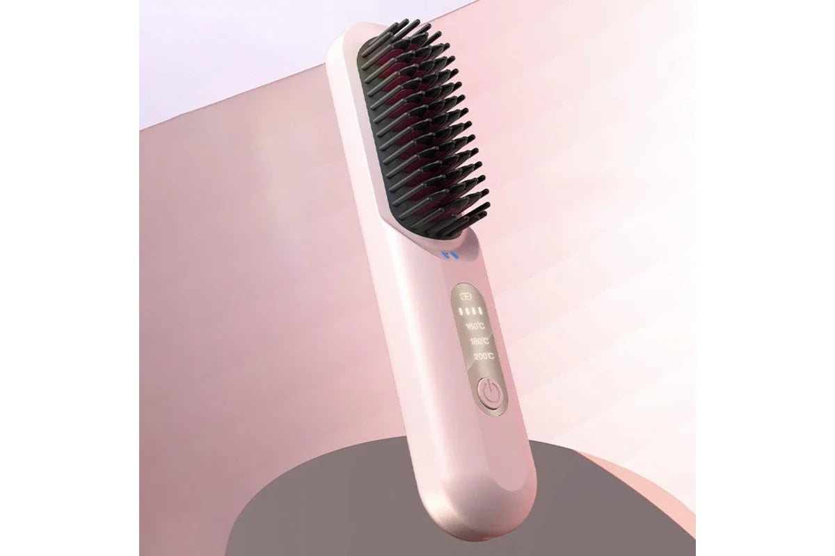 SmoothGlow Hair Straightening Comb – Hair Care Styling