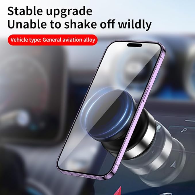 Compact Magnetic Phone Holder – Kitchen Storage Organization