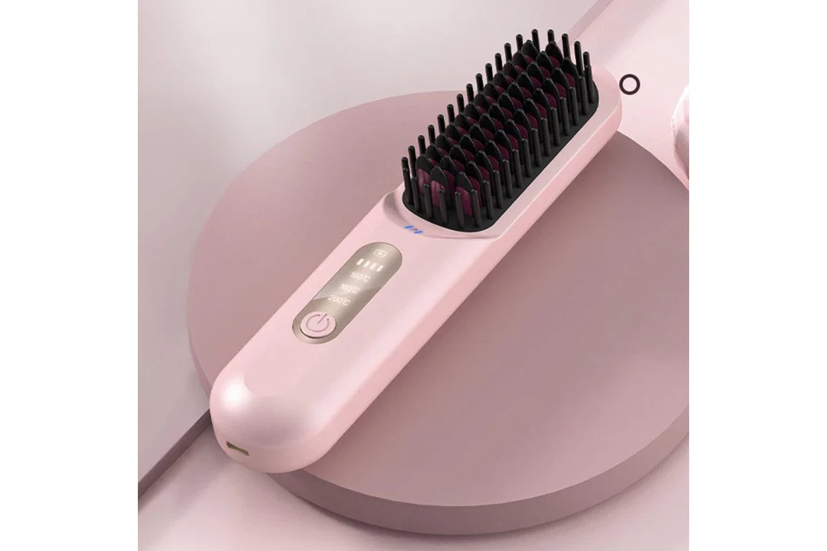 SmoothGlow Hair Straightening Comb – Hair Care Styling