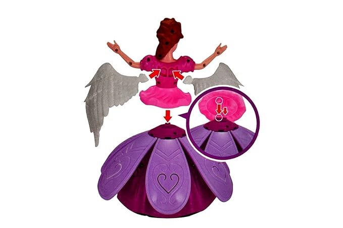 Dancing Angel Princess Doll with 3D Lights & Music