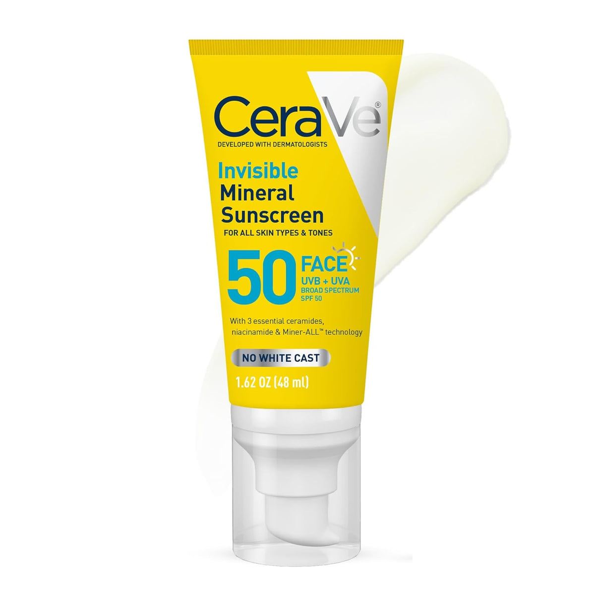 CeraVe Invisible Mineral Sunscreen – Skincare Face Care