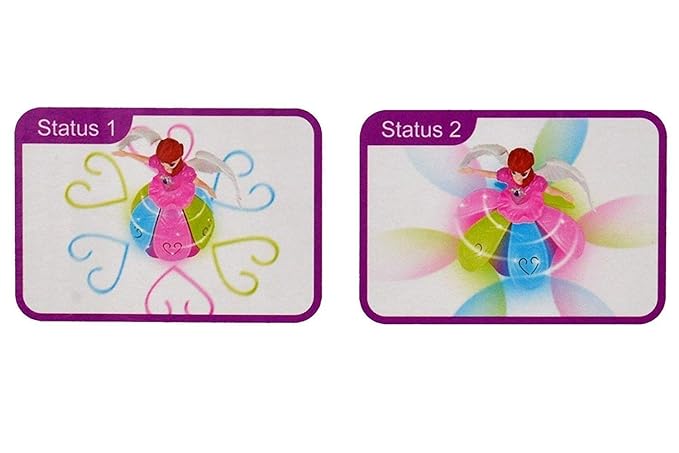 Dancing Angel Princess Doll with 3D Lights & Music