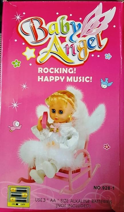 Baby Angel Doll – Musical & Colorful Light-Up Toy for Kids (3+ Years)