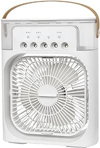 Cooling Fan with Ice – Portable Air Cooler & Humidifier | Easy-Clean, Removable Water Tank