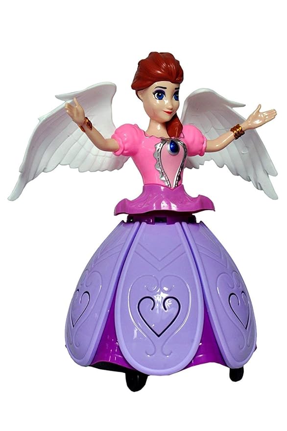 Dancing Angel Princess Doll with 3D Lights & Music