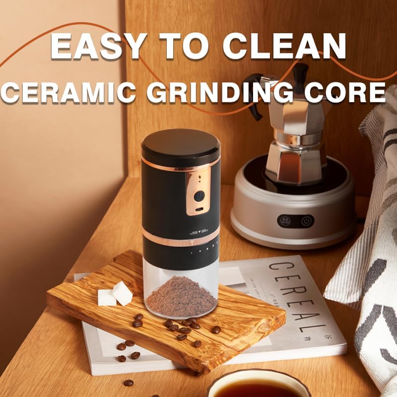 Portable Electric Coffee Grinder – Kitchen Appliances