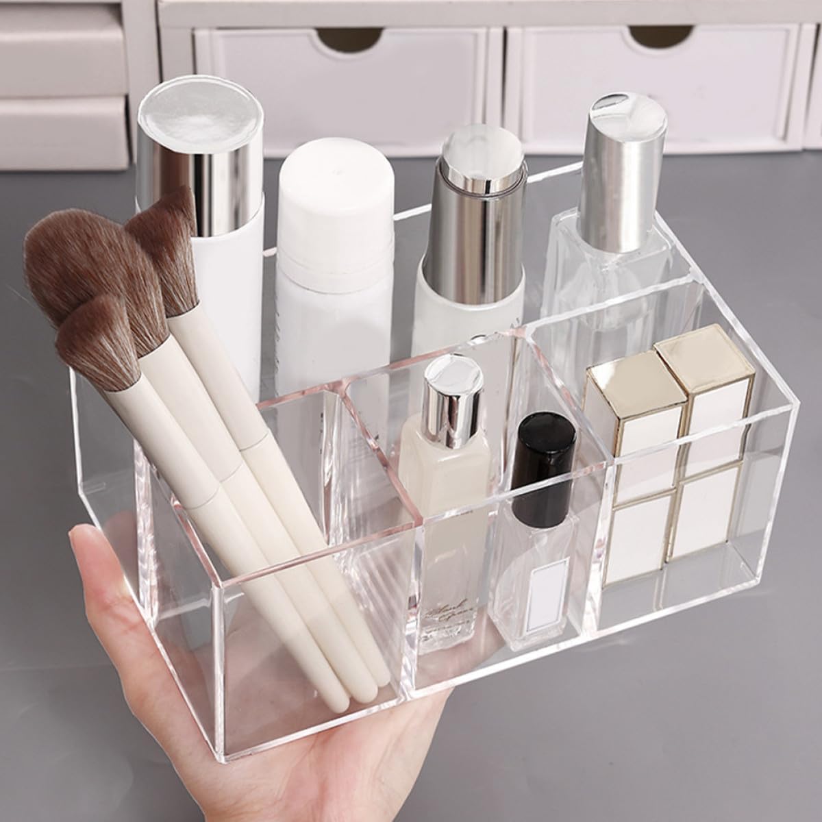 Acrylic Makeup Organizer Box – Makeup Cosmetics