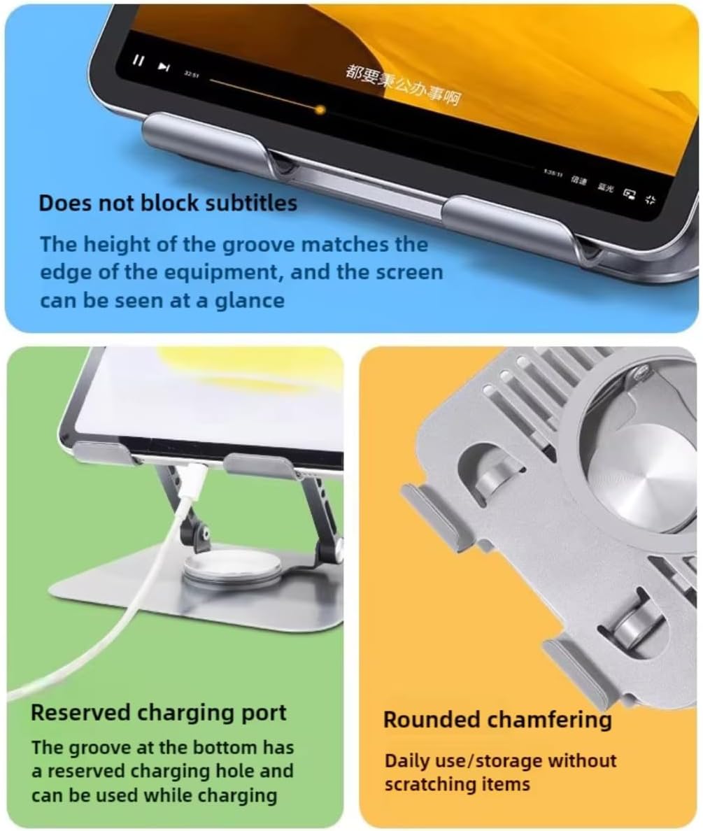 Rotating Metal Tablet Stand – Phone Tablet Stands