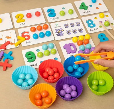 Montessori Wooden Mathematics Enlightenment Teaching Aids
