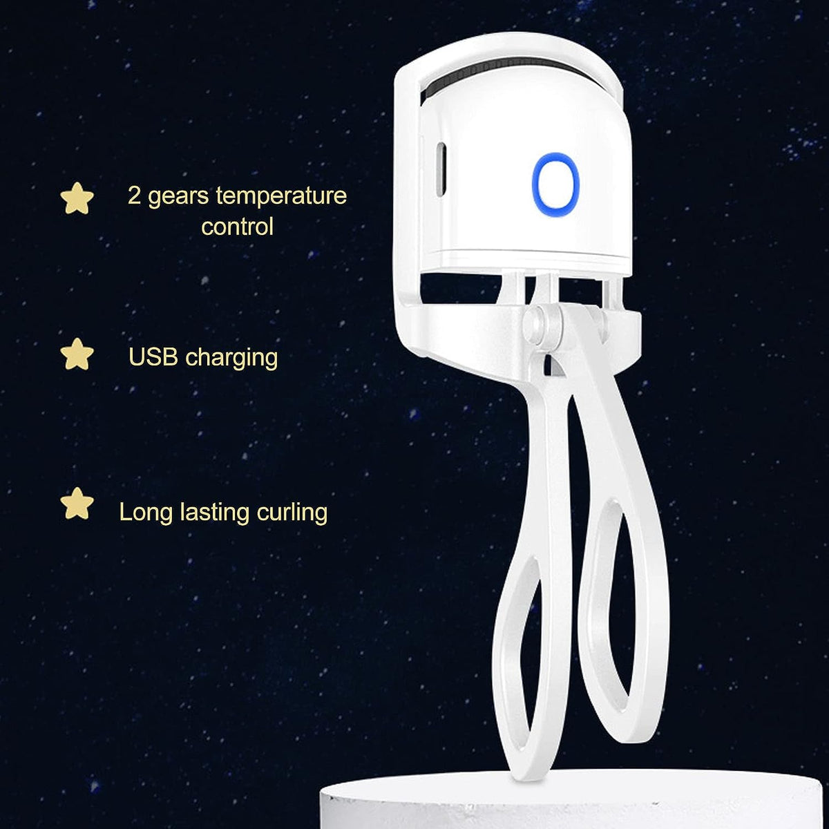 Electric Heated Eyelash Curler | Rechargeable & Long-Lasting Lash Lift