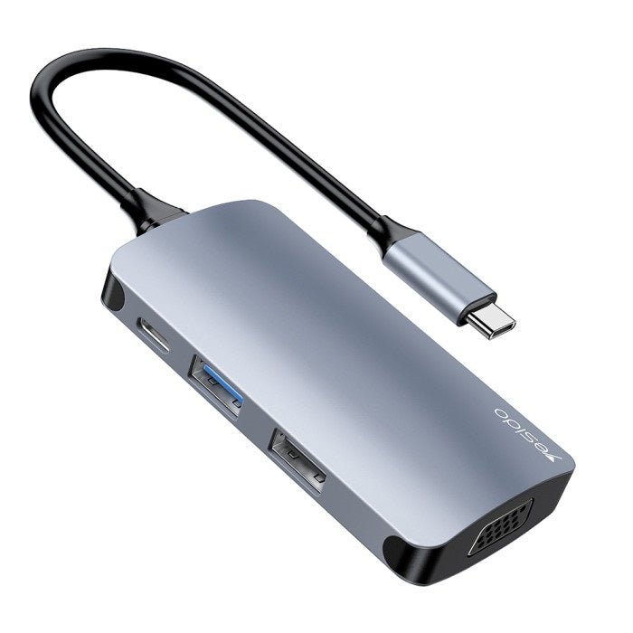 7 in 1 Type-C to USB External Hub – Charging Docks