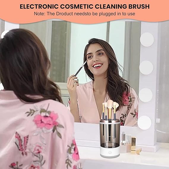 Automatic Multi Brush Cleaner – Sonic Vibration Makeup Brush Washer |