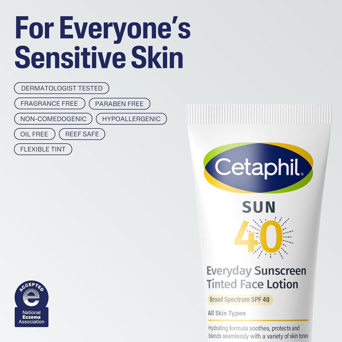 Cetaphil Tinted Sunscreen SPF40 – Skincare Face Care