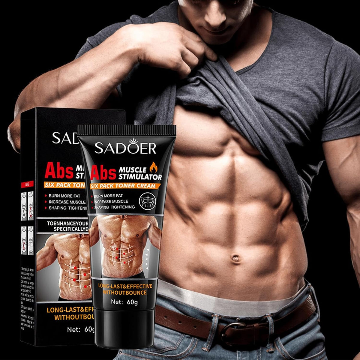 Sadoer Abs Toning Cream – Skincare Face Care
