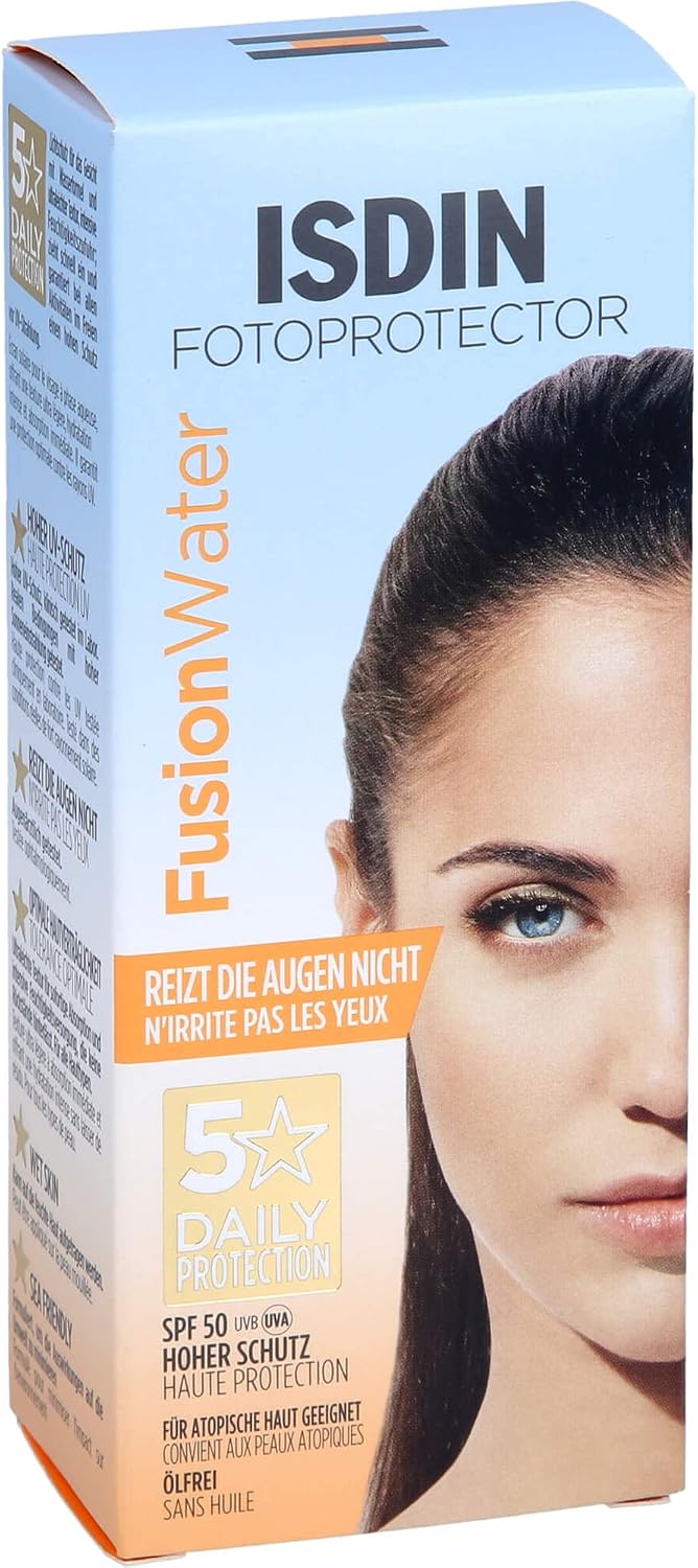 ISDIN Fusion Water Sunscreen – Skincare Face Care