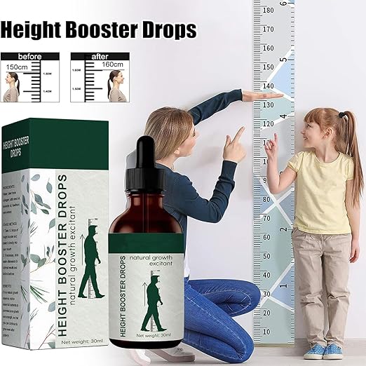 Height Booster Drops for Kids – 30ml | Boost Growth Naturally!
