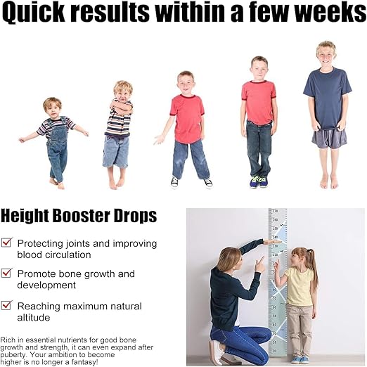Height Booster Drops for Kids – 30ml | Boost Growth Naturally!