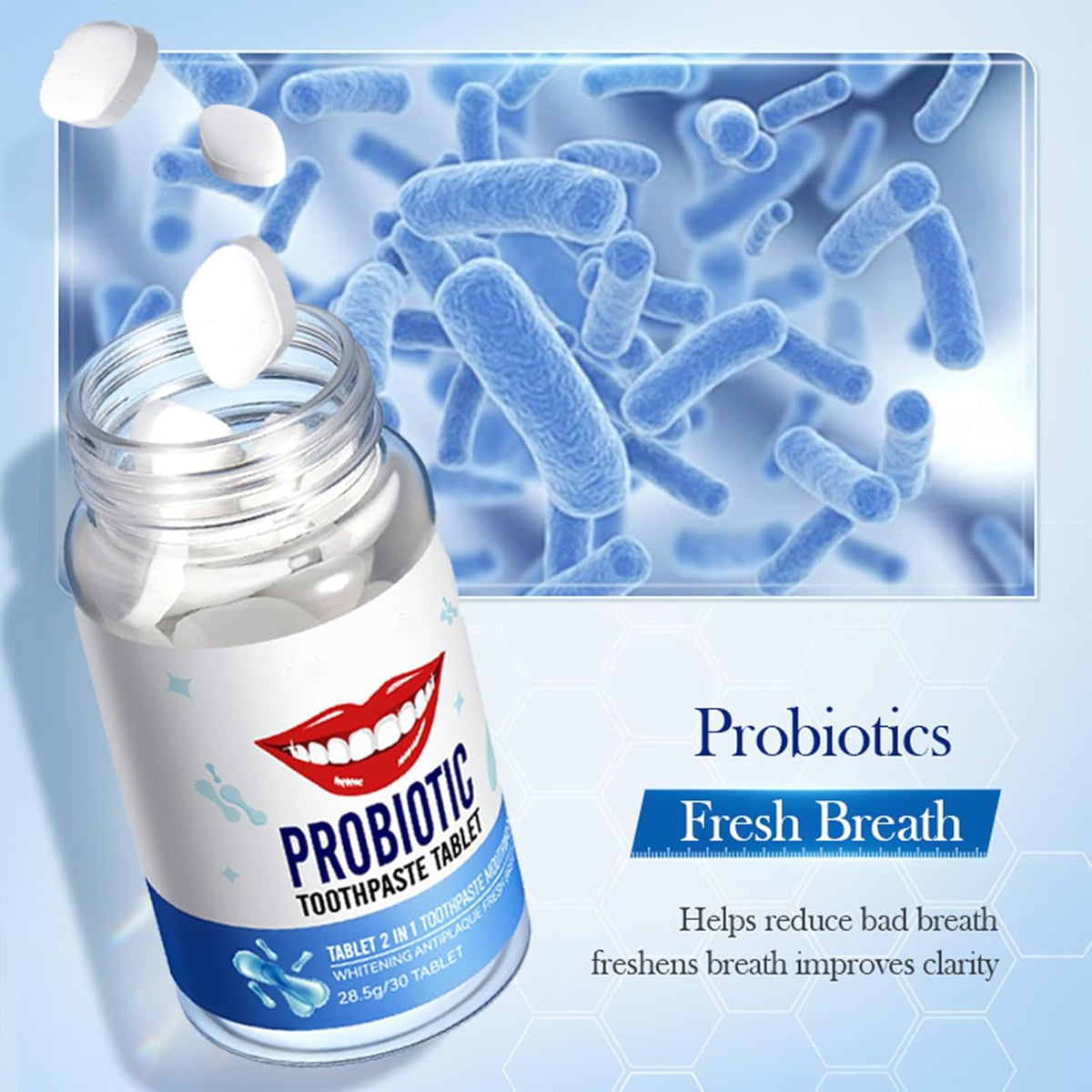 Sadoer Peach Toothpaste Tablets – Oral Care